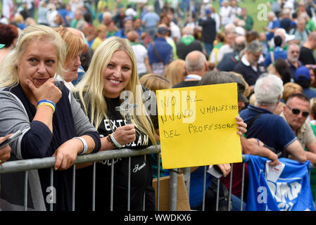 Mailand, Italien. 15 Sep, 2019. Montagnana, Jahrestagung der 'Liga' Credit: Unabhängige Fotoagentur/Alamy leben Nachrichten Stockfoto