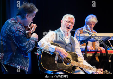 Steve Harley in Darwen Theater. Stockfoto