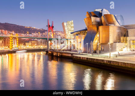 Guggenheim Museum, Bilbao, Spanien Stockfoto