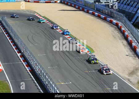 Nürburg, Deutschland. 15 Sep, 2019. Nürburg, Deutschland 13.-15. September 2019: DTM Nürburgring - Rennen 2 - 2019 Startphase | Verwendung der weltweiten Kredit: dpa/Alamy leben Nachrichten Stockfoto