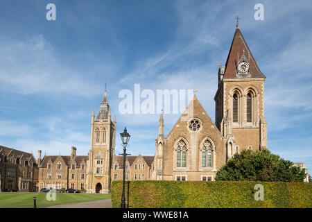 Charterhouse School, eine historische Internat in Surrey, England, UK, ursprünglich gegründet von Thomas Sutton in London, bevor er im Jahr 1872 Stockfoto