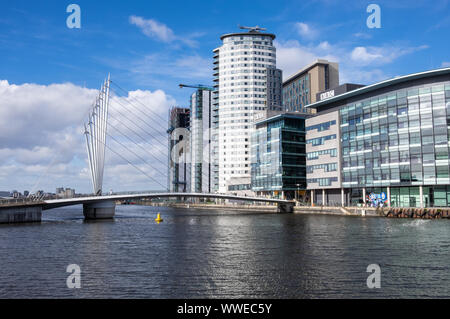 MediaCityUK in Salford, Manchester, UK Stockfoto