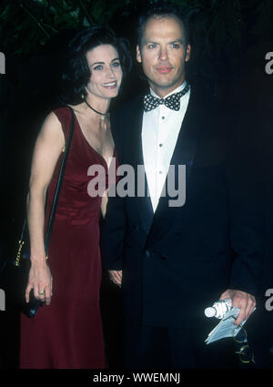 Courtney Cox, Michael Keaton, 1994, Foto von Michael Ferguson/PHOTOlink Stockfoto