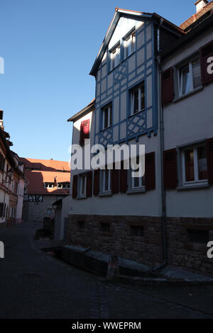 Fachwerkhäuser in der Viertel Tanners Stockfoto