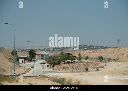 ISRAEL - 30. August 2019 - Museum des barmherzigen Samariters direkt an der Route 1 Beenden
