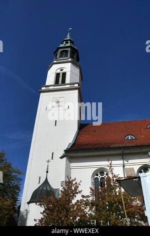 Barocke evangelische Stadtkirche St. Marien, Celle, Niedersachsen, Deutschland Stockfoto