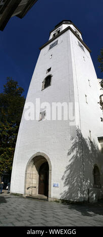 Barocke evangelische Stadtkirche St. Marien, Celle, Niedersachsen, Deutschland Stockfoto