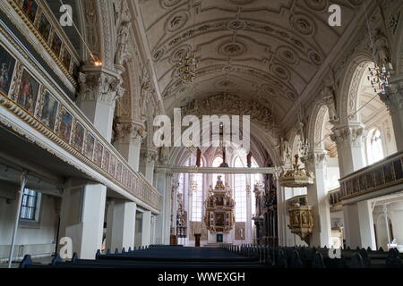 Barocke evangelische Stadtkirche St. Marien, Celle, Niedersachsen, Deutschland Stockfoto