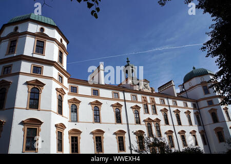 Blick vom Schlosspark auf Schloss Celle, Niedersachsen, Deutschland Stockfoto