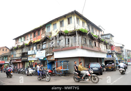 Ein wunderschönes altes Gebäude in Pune, Indien. Stockfoto