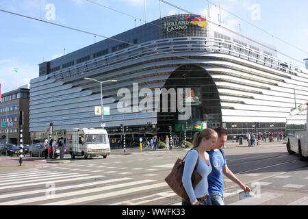 Holland Casino ist eine niederländische staatliche Unternehmen und hat das gesetzliche Monopol für Glücksspiele und hat 14 Casinos in den Niederlanden. Stockfoto