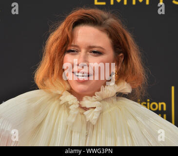 Los Angeles, USA. 15 Sep, 2019. Schauspielerin Natasha Lyonne besucht die Creative Arts Emmy Awards auf der Microsoft Theater in Los Angeles am Sonntag, dem 15. September 2019. Foto von Jim Ruymen/UPI Quelle: UPI/Alamy leben Nachrichten Stockfoto