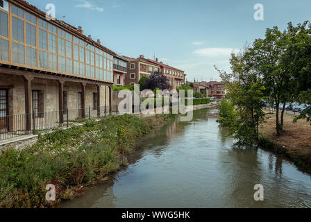 Spanien. Cuernago und Aguilar de Campoo. Palencia Stockfoto