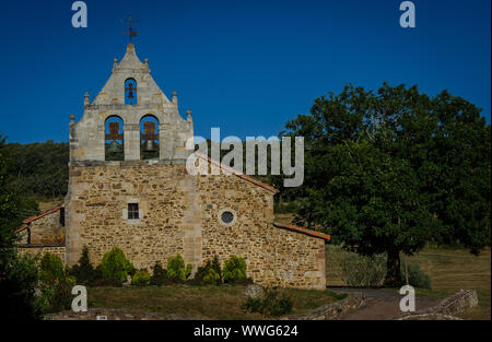 Spanien. Kirche von Verdeña Stadt Palencia Stockfoto