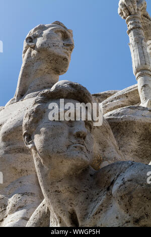 Ger: Rom. Statuen Brücke Vittorio Emanuele II. GER: Rom. Statuen Brücke Vittorio Emanuele II. Stockfoto