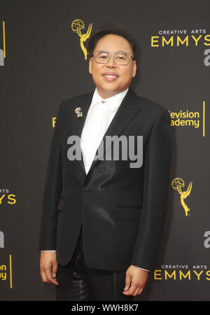 September 2019, Los Angeles, CA, USA: 15. September 2019 – Los Angeles, Kalifornien – Nico Santos. 2019 Creative Arts Emmy Awards Day 2 im Microsoft Theater. Foto: FSadou/AdMedia Stockfoto