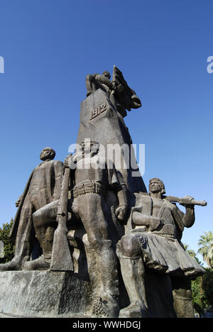 Denkmal der Unabhängigkeit in Vlora Albanien Stockfoto