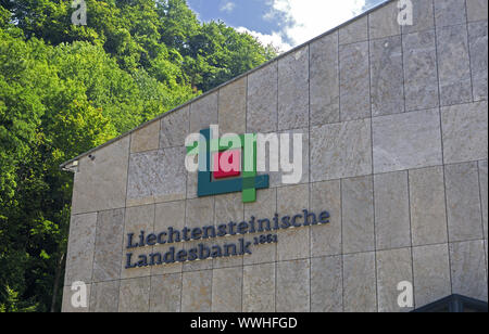 Liechtensteinische Landesbank, Vaduz Stockfoto