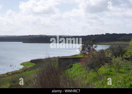 Minuten Damm in Arraiolos, Alentejo, Portugal Stockfoto