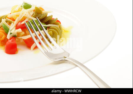 Italienische Pasta-Gericht, ähnlich Essen Foto auf meinem portfolio Stockfoto