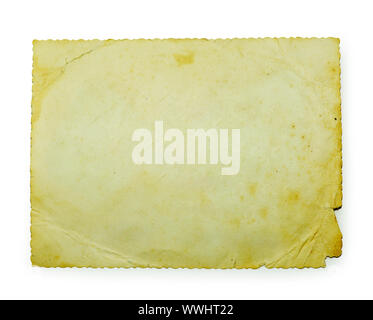 Leere Postkarte für Text bereit. Stockfoto