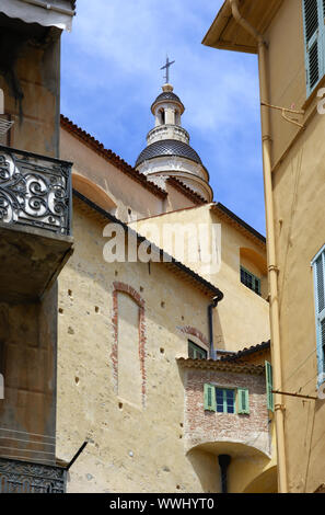 In der Altstadt von Menton, Frankreich Stockfoto