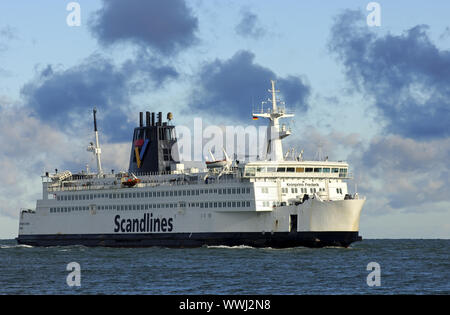 Scandlines Fähre Kronprins Frederike Stockfoto