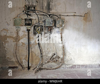 Original Power Distribution um 1930 Stockfoto