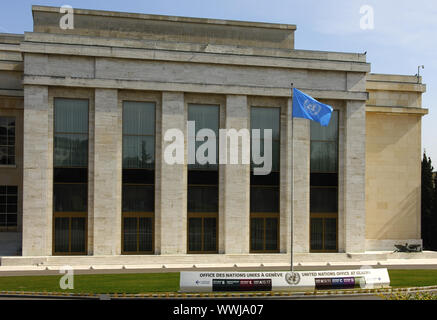 Liga von Nationen Palace, Genf, Schweiz Stockfoto