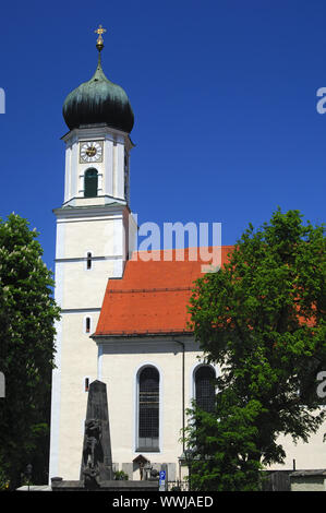 Pfarrkirche St. Peter und Paul, Oberammergau Stockfoto