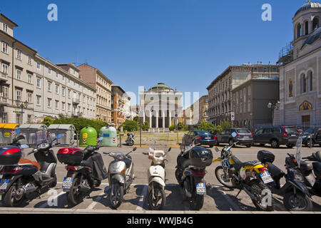 Ponte Rosso in Triest, Friaul-Julisch Venetien, Italien, Europa Stockfoto