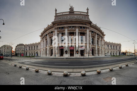 Burgtheater in Wien, Österreich, Europa Stockfoto