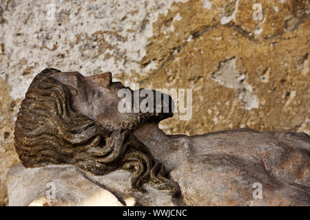 Kreuzung der Piaristen-Kirche in Krems, Wachau Region, Waldviertel Region, Niederösterreich, Österreich Stockfoto