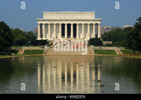 Das Lincoln Memorial, Washington Stockfoto