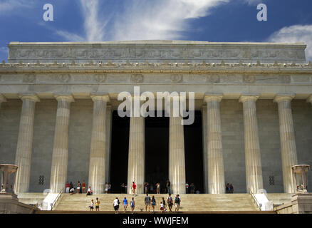 Das Lincoln Memorial, Washington, USA Stockfoto