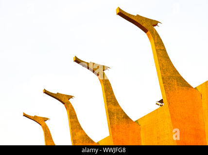 Das Symbol der königlichen Barke Suphannahong Stockfoto