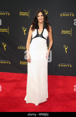 September 15, 2019, Los Angeles, CA, USA: 15. September 2019 - Los Angeles, Kalifornien - Michaela Watkins. 2019 Creative Arts Emmy Awards Tag 2 auf der Microsoft Theater statt. Photo Credit: FSadou/AdMedia (Credit Bild: © F Sadou/AdMedia über ZUMA Draht) Stockfoto