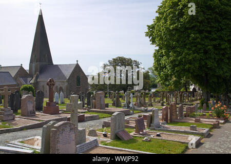 Kirche St. Clemens auf der Kanalinsel Jersey Stockfoto