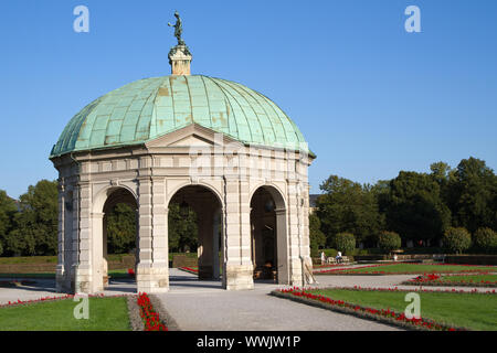 Tempel der Diana im Hofgarten in München Stockfoto