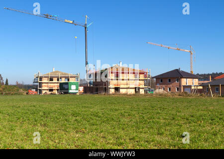 Neue Entwicklung im ländlichen Bayern Stockfoto