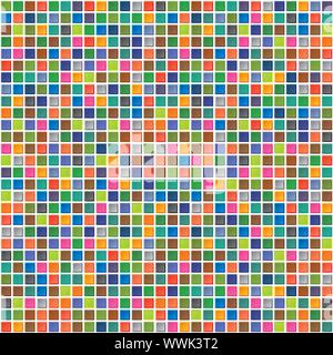 Vektor rainbow abstrakte nahtlose Muster Stock Vektor