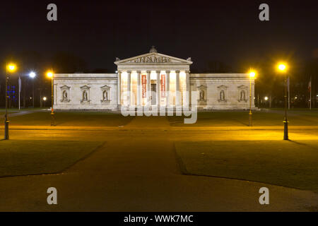 Historische Glyptothek am Königsplatz in München Stockfoto