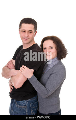 glückliches Paar Stockfoto