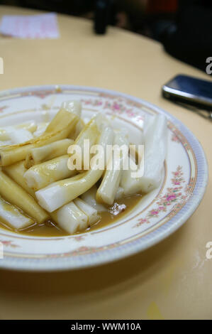 Chinesische Reis rollen (Hong Kong) Stockfoto