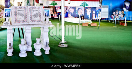 Rafik Hariri Grab Denkmal - Beirut, Libanon. Stockfoto