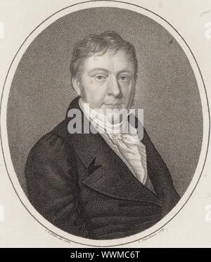 Portrait von Johann Nepomuk Hummel (1778-1837). Private Sammlung. Stockfoto