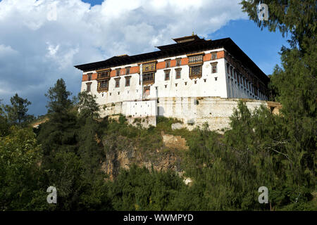 Rinpung Dzong, buddhistisches Kloster, Paro, Bhutan Stockfoto