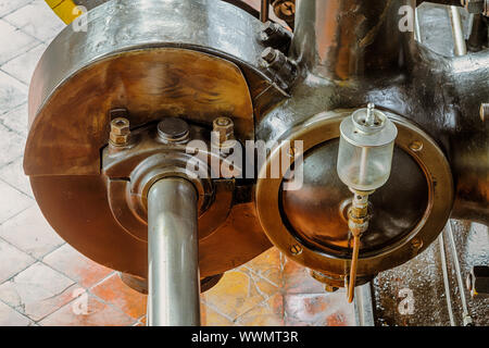 Hüttenmuseum Thale Dampfmaschine Nr. 7 Stockfoto