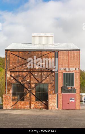 Hüttenmuseum Thale Motor Halle Dampfmaschine Nr. 7 Stockfoto