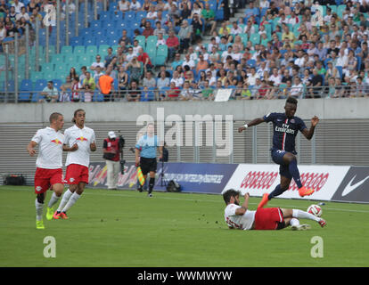 Testspiel RB Leipzig gegen Paris Saint-Germain FC am 18.7.14 Stockfoto